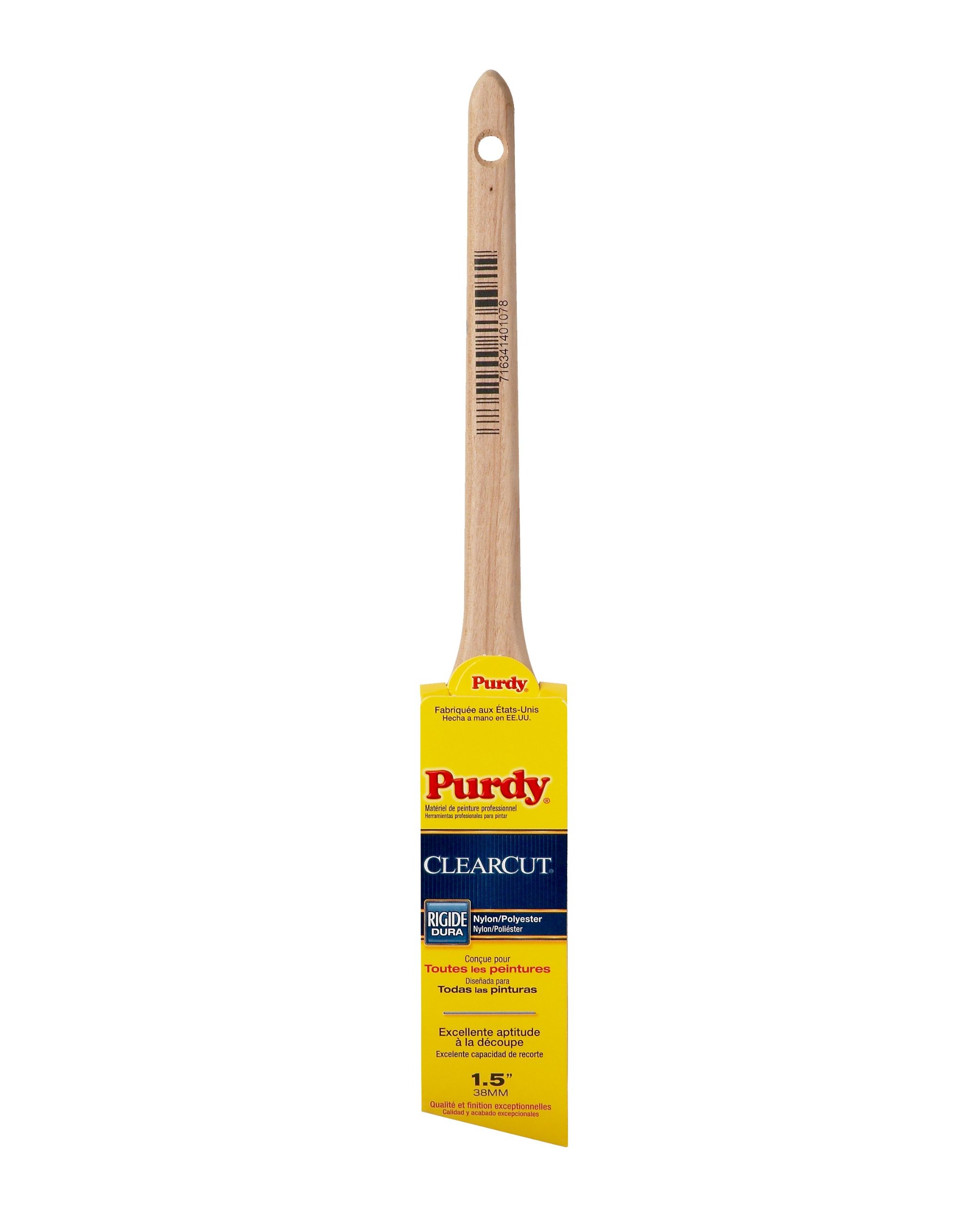 Purdy 144080115 Clearcut Series Dale Angular Trim Paint Brush, 11/2 inch 716341401078 eBay