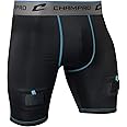 Champro Mens Crease Hockey Compression Jock ShortHockey Shorts