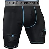 Champro Mens Crease Hockey Compression Jock Short