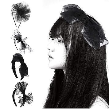 Amazon Com Toyandona 4pcs Hair Clips Charming Beads Flower Lace