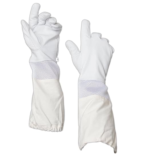 FOREST BEEKEEPING SUPPLY Premium-Leder Imkerhandschuh X-Large