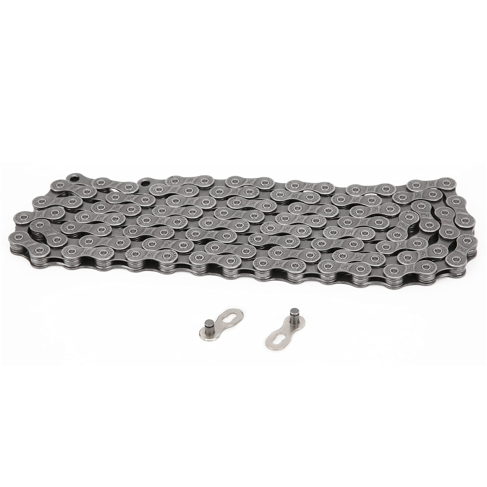 RiToEasysports 9 Speed Bike Chain Steel Rust‑proof Bicycle Chain with Quick Split Chain Link for Mountain Road Bike Bicycles And Spare Parts Bicycles And Spare Parts
