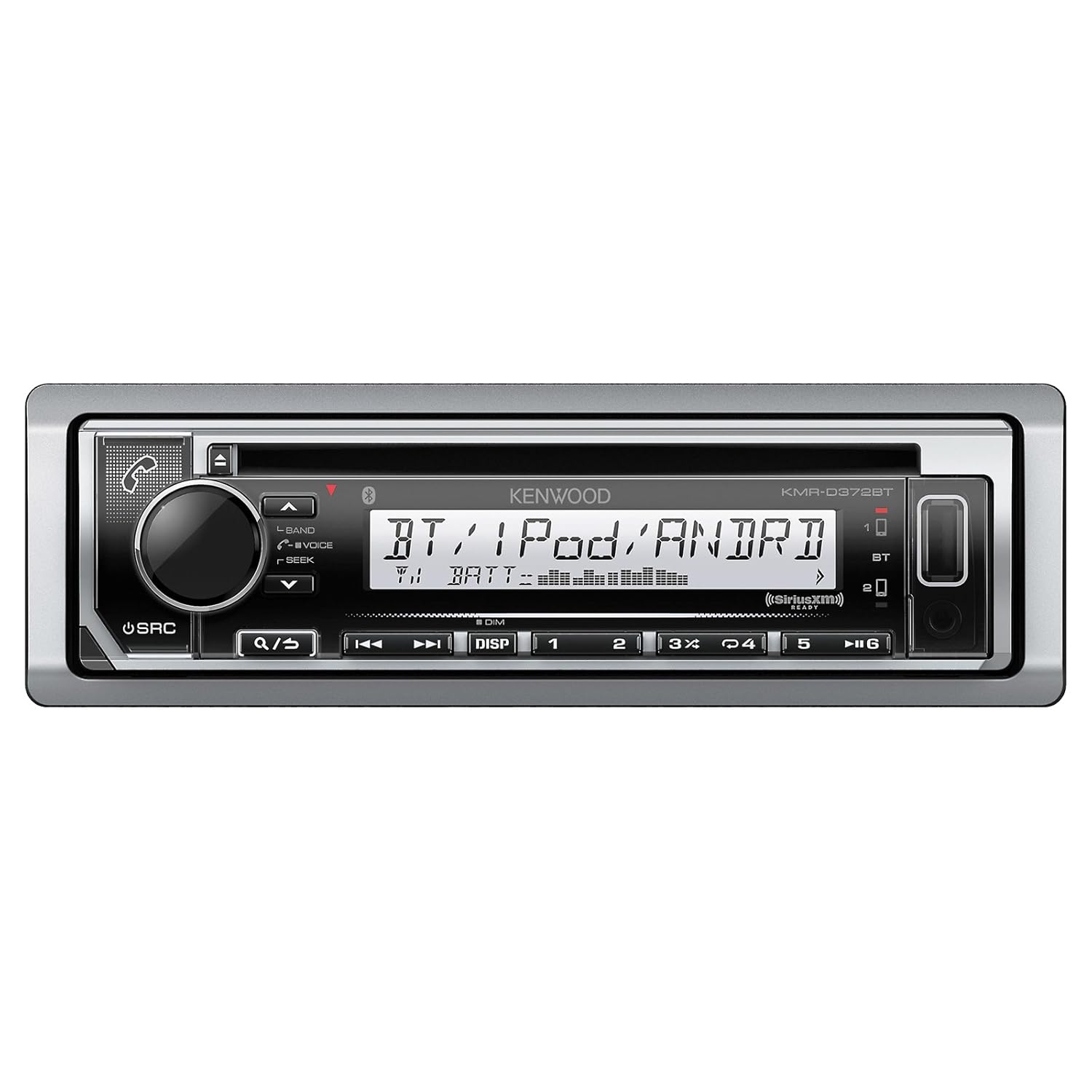 Shakespeare SiriusXM Satellite Radio Tuner Kit Antenna Kenwood Marine Digital Media Bluetooth