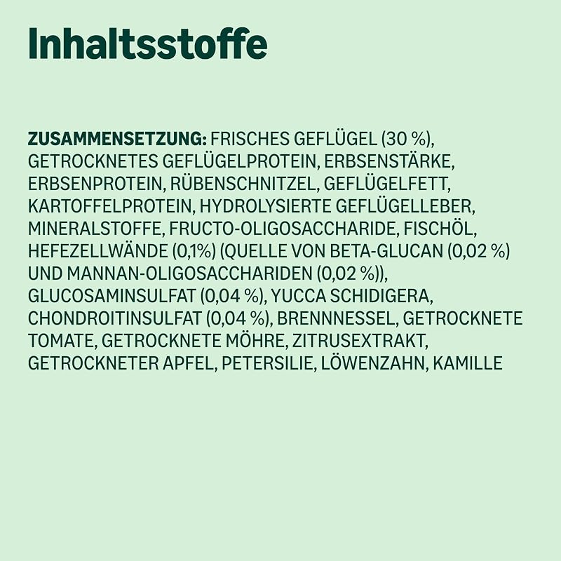 Alleinfuttermittel für Katzen mit getreidefreiem Rezept, Senior, mit frischem Huhn, 3 kg