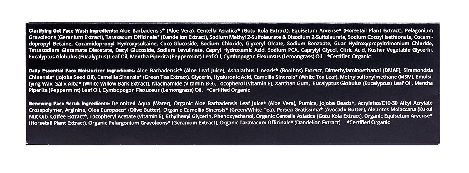 brickell men's daily advanced face care routine