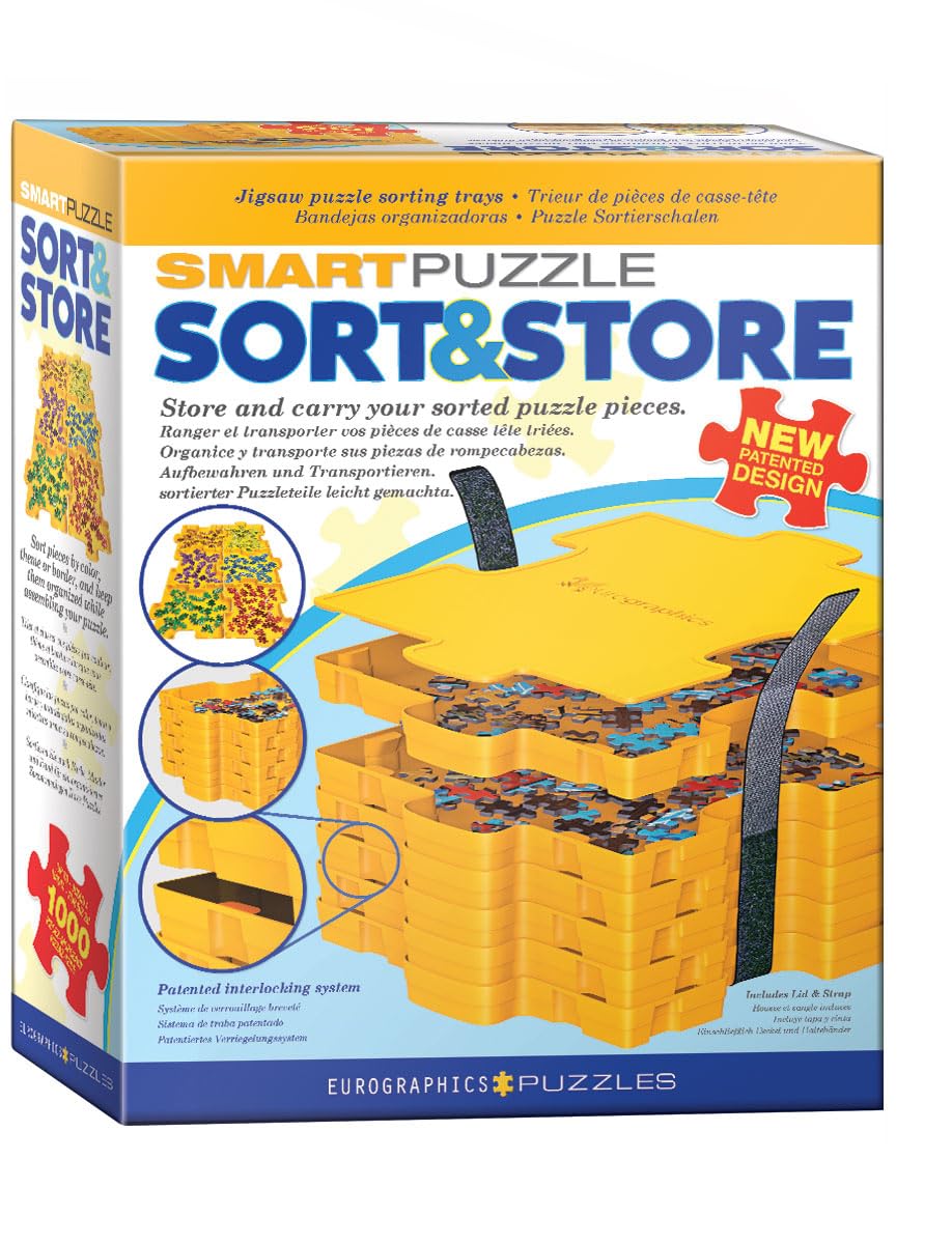 Eurographics EG89550105 Smart-Puzzle Sort & Store Jigsaw