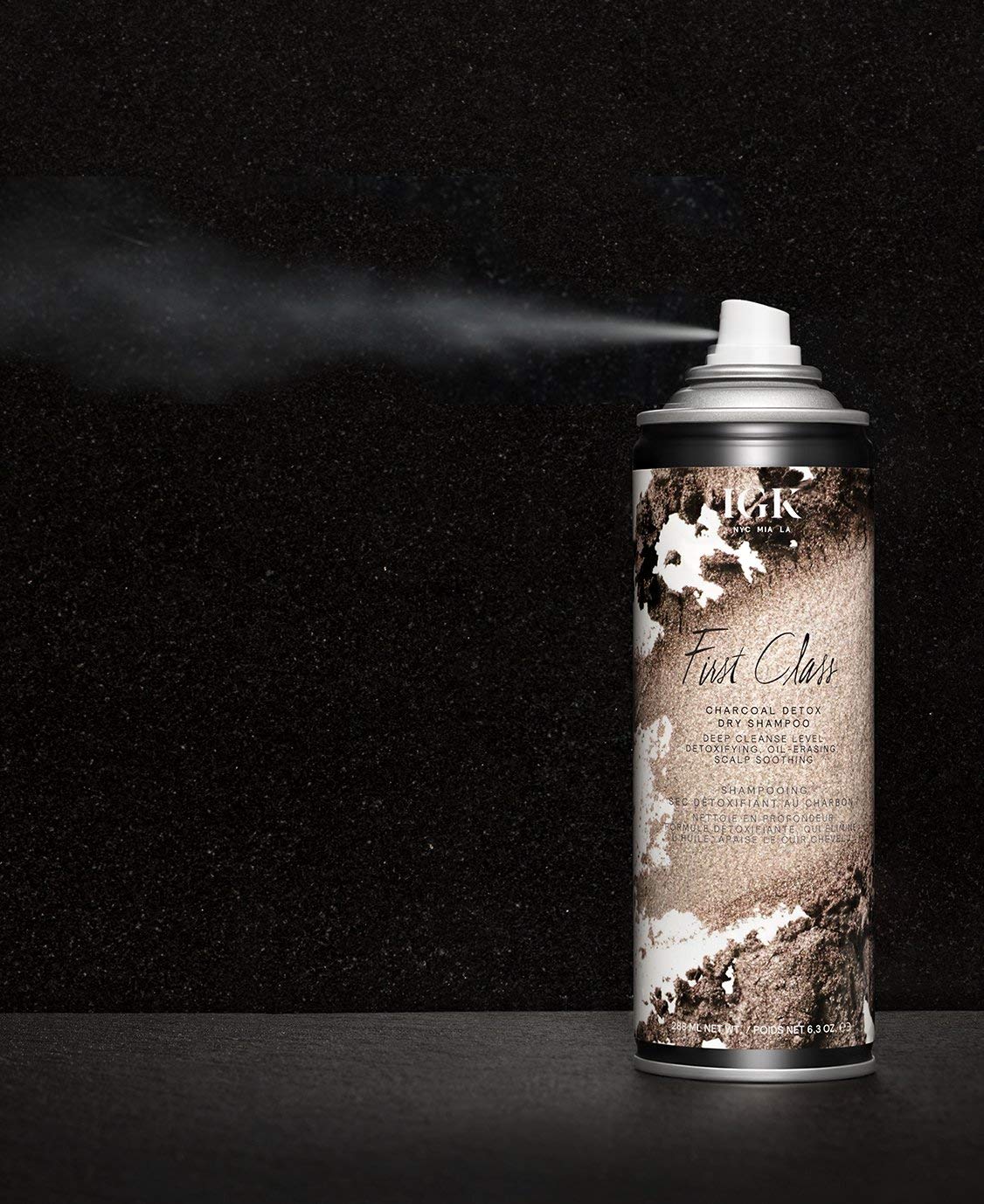 IGK First Class Charcoal Detox Dry Shampoo 6.3 Ounce Buy Online in