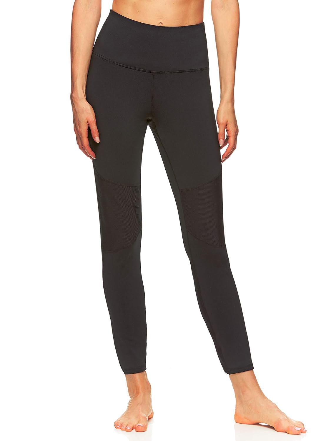 Gaiam Women's High Waisted 7/8 Yoga Pants - Performance Compression Workout Leggings - 26 Inch Inseam