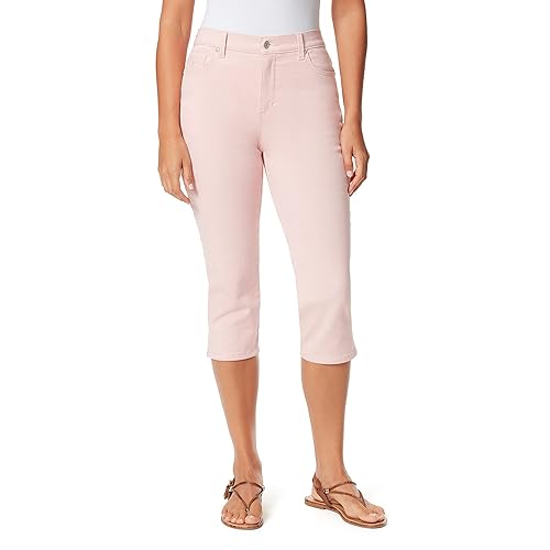 Gloria Vanderbilt Women's Amanda Capri Jean, Ribbon Pink, 6 Regular