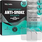 TOLEVITA Anti- Smoke Herbal Patches Transparent 21 mg | Quit Smoking Patches to Help Reduce Cravings | Herbal Stop Smoking Aid for a Healthier Lifestyle - 30 Patches