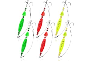 YOTO Santee Cooper Rig, Catfish Rig for Bank Fishing, Catfishing Tackle Rattler Floats, Chunky Rigs Catfish Equipment