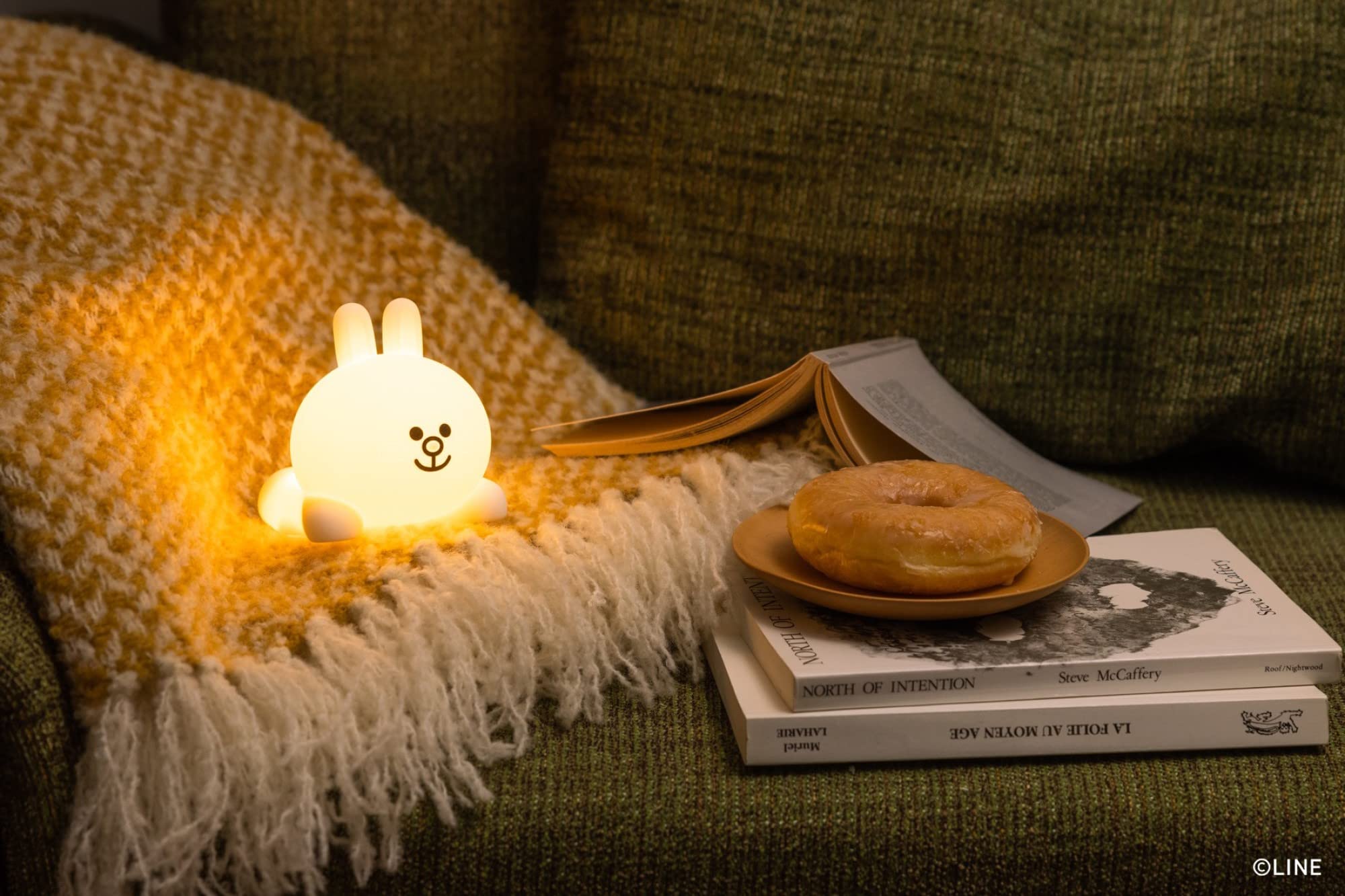 【LINE FRIENDS ムック本 付録】ラインフレンズ お部屋ライト コニーver.