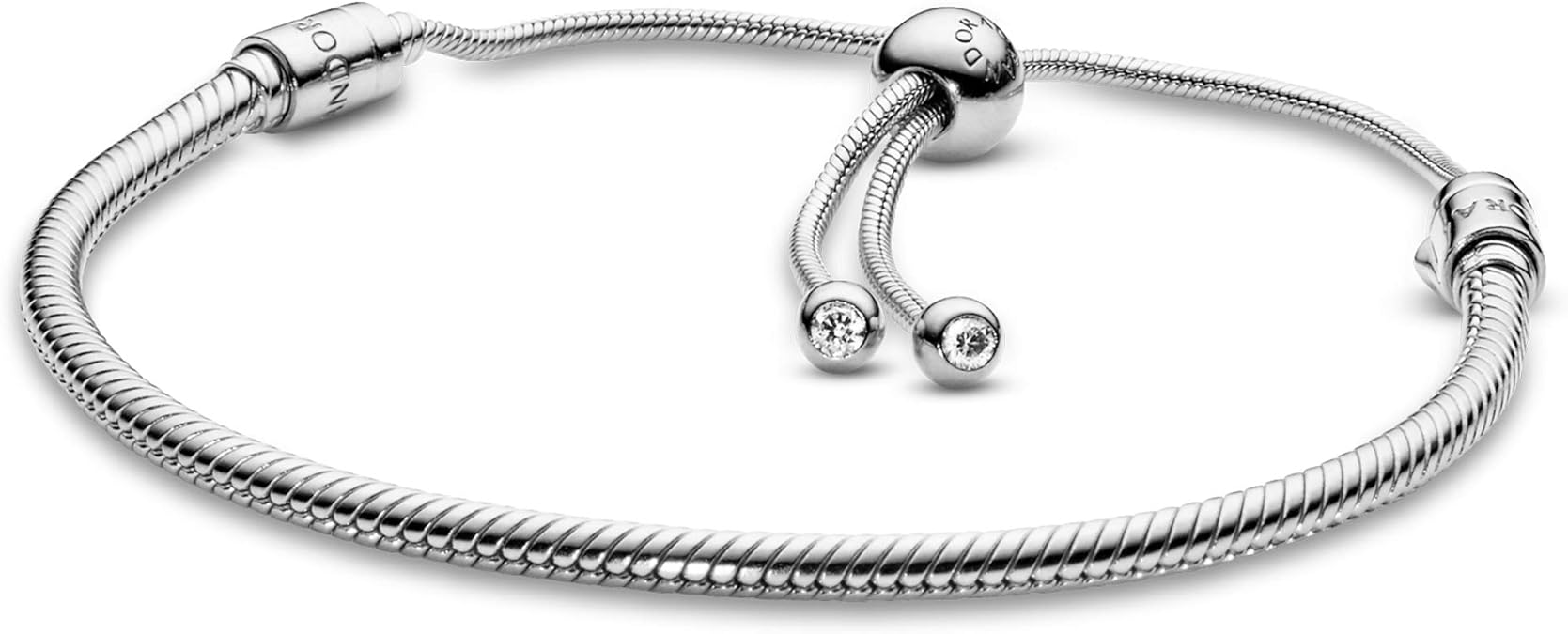 PANDORA Pulsera Charm Mujer Plata - 597125CZ2: Amazon.es: Joyería