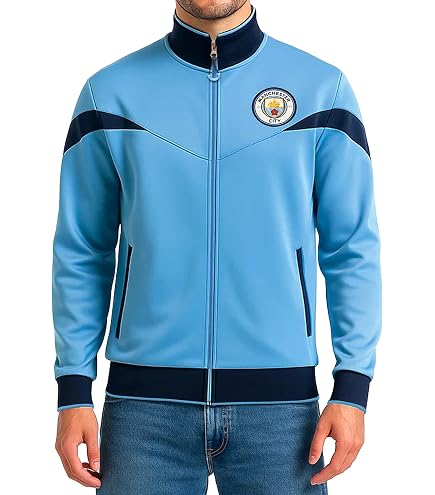 Amazon.com: Icon Sports Manchester City Jacket - Adult Sizes