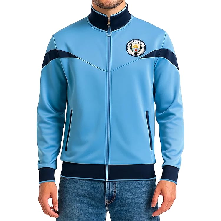 Amazon.com: Icon Sports Men's Manchester City Jacket. (Youth X