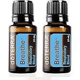 doTERRA Breathe Essential Oil Respiratory Blend 15 ml (Pack of 2)
