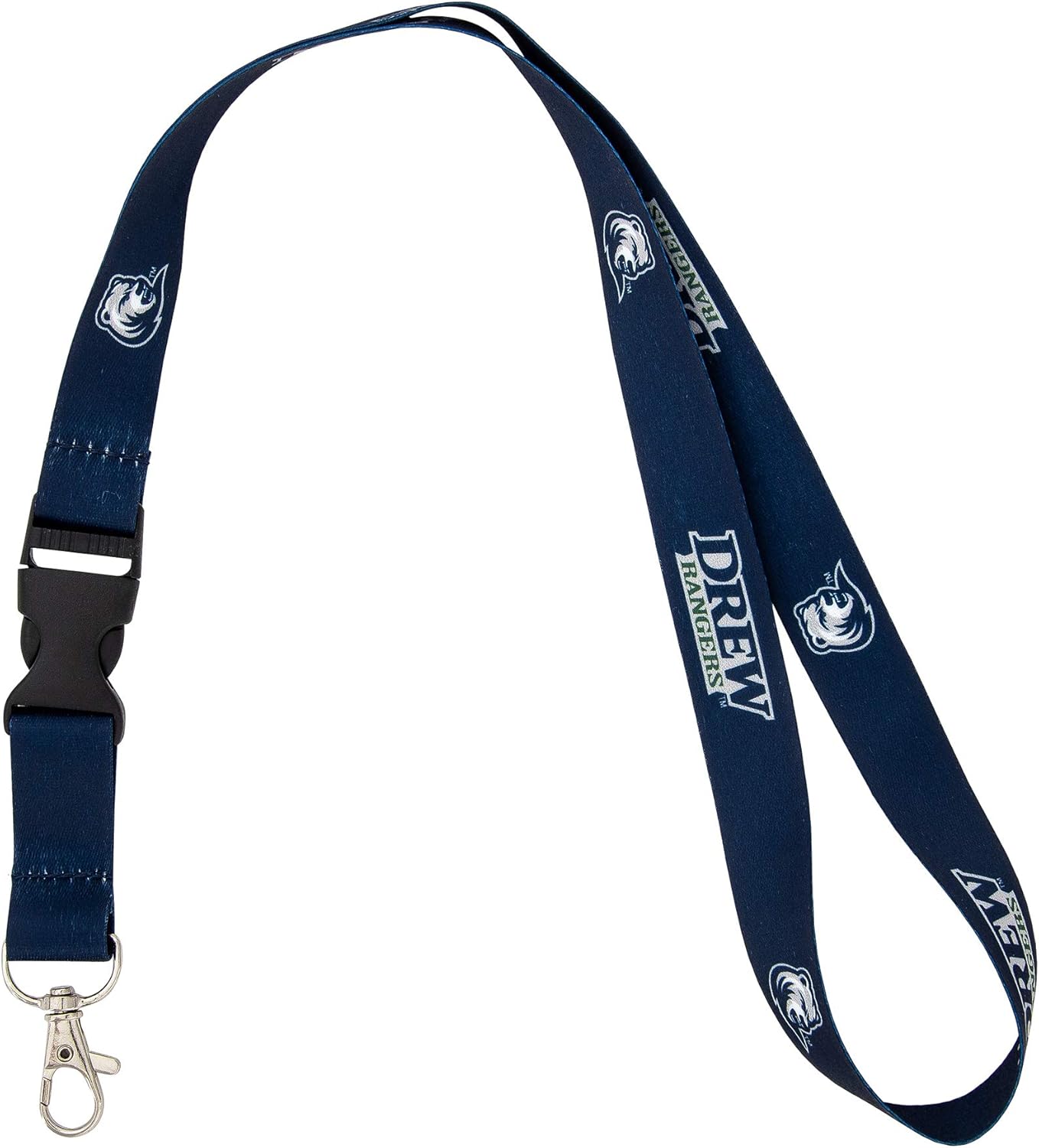 Orange University of Illinois Car Keys ID Badge Holder Lanyard Keychain