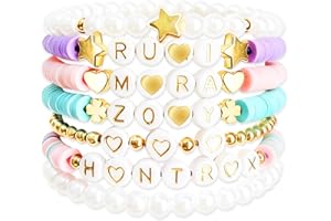 Luxifun K pop Gifts for Women Girls, Korea-Pop Bracelet Merch Gifts, 7PCS Friendship Bead Bracelets Costume for K-pop Fans, Christmas Birthday Jewelry Gift for BFF Friends Sister Daughter Girlfriend