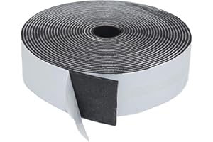 FROZTECH Foam Insulation Foam Tape for Pipe Insulation, Weather Stripping. Insulation Tape Tape Adhesive Freezer Seal Air Conditioner Tape. AC Foam Insulation Single Sided (1/8" X 2" X 30')