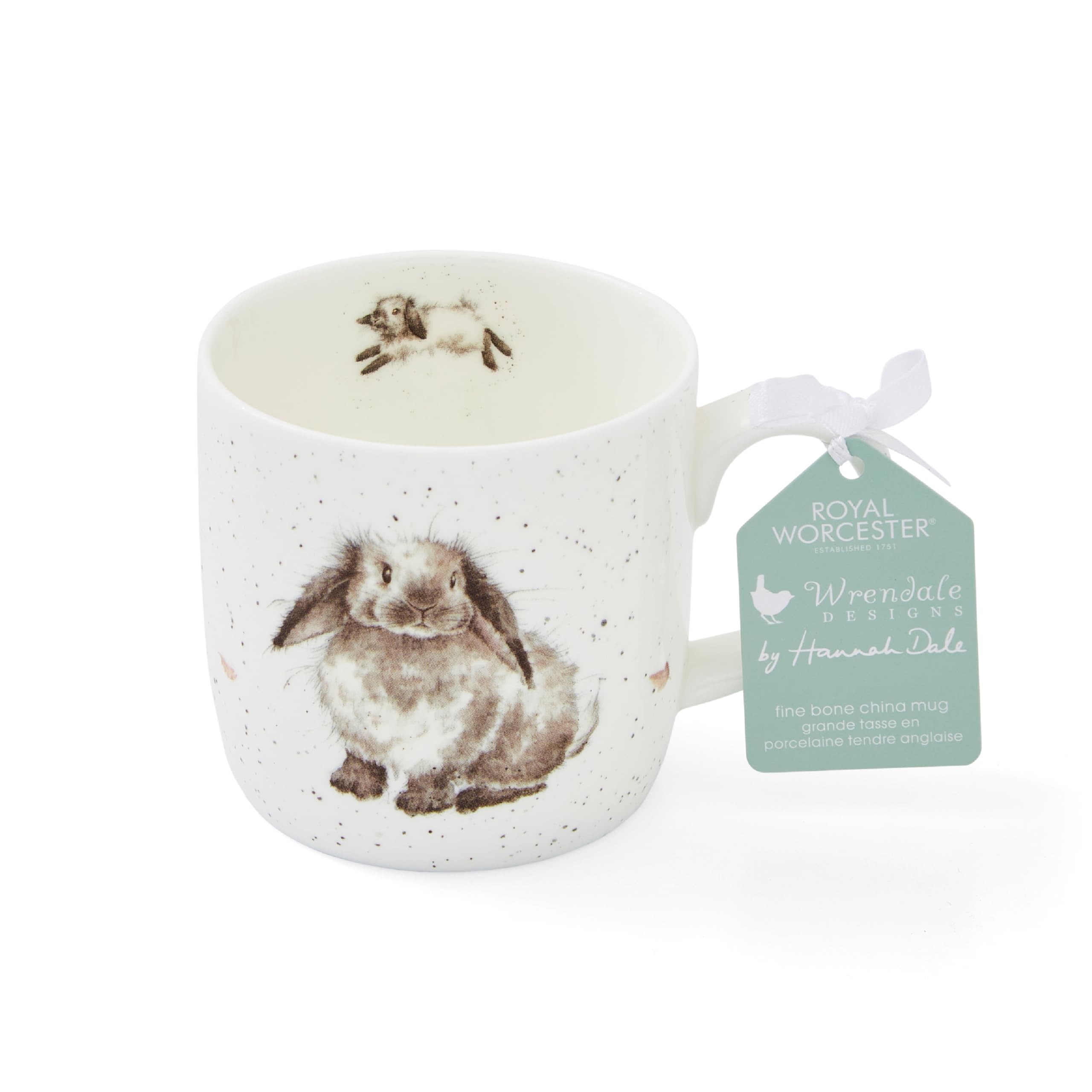 Royal Worcester MMLS5629-XSM Wrendale Rosie Bone China Mug, Multi-Color, 310ml