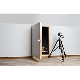 DWT 27 in. x 35 in. Wall Hatch Wooden Thermo Insulated Access Door