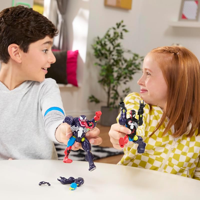 Hasbro Marvel SPD MixMashers, Figuras de Acción de Superhéroes, Juguete Personalizable, Diversión con Amigos, Idea de Regalo para Niños y Niñas de 4 Años o Más