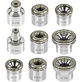 Diamond Dermabrasion Head, Microdermabrasion 9 Tips, Exfoliator Home Facial Dermabrasion Tool