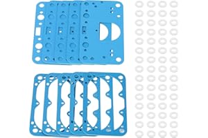 4150 Carburetor Rebuild Kit Gasket, Fuel Bowl Gasket Kit Replacement for Holley 8-2000 M2300 4150 8-2000QFT Fit Holley Carbur