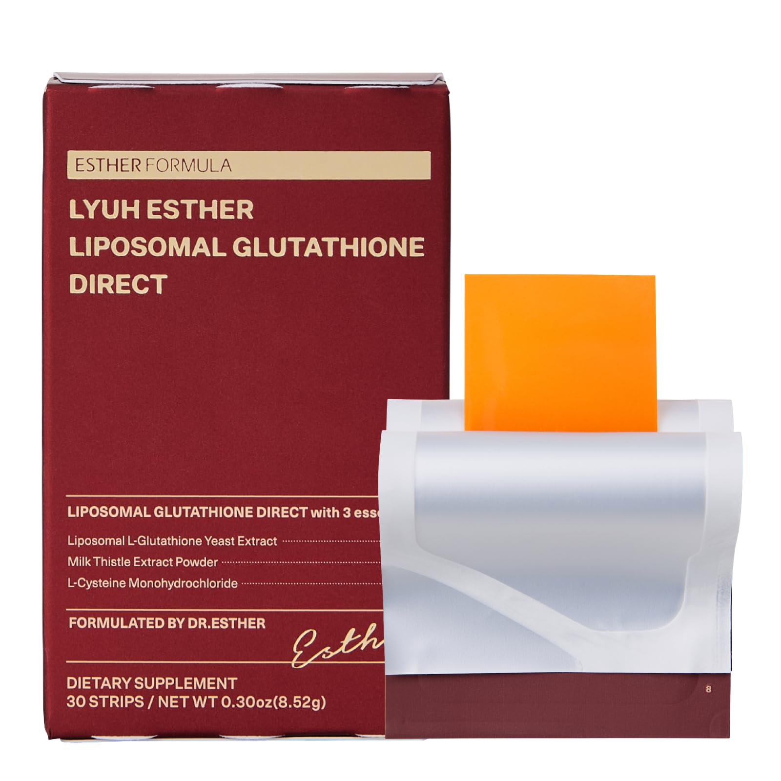 esther formula glutathione strips ESTHER FORMULA Liposomal Glutathione Strips (30 ct) - Direct,