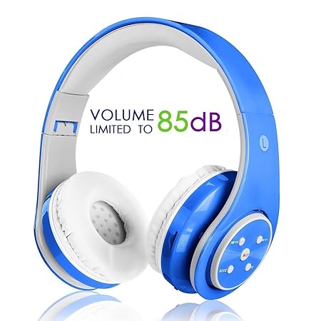 Kabellose Bluetooth Kopfhörer für Kinder Jugendliche ab 5 Kabelloser Kopfhörer over Ear mit Lautstärkebegrenzung inkl. Radio 
