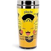 Pokemon Pikachu Travel Mug With Stainless Steel Lid, 16 Ounces