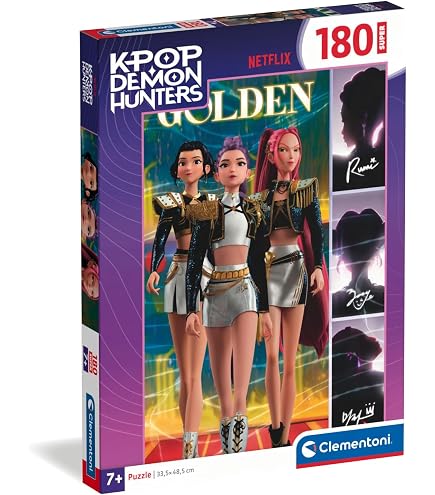Amazon.com: CLEMENTONI PZL 300 SUPER KPOP DEMON HUNTERS - 21760
