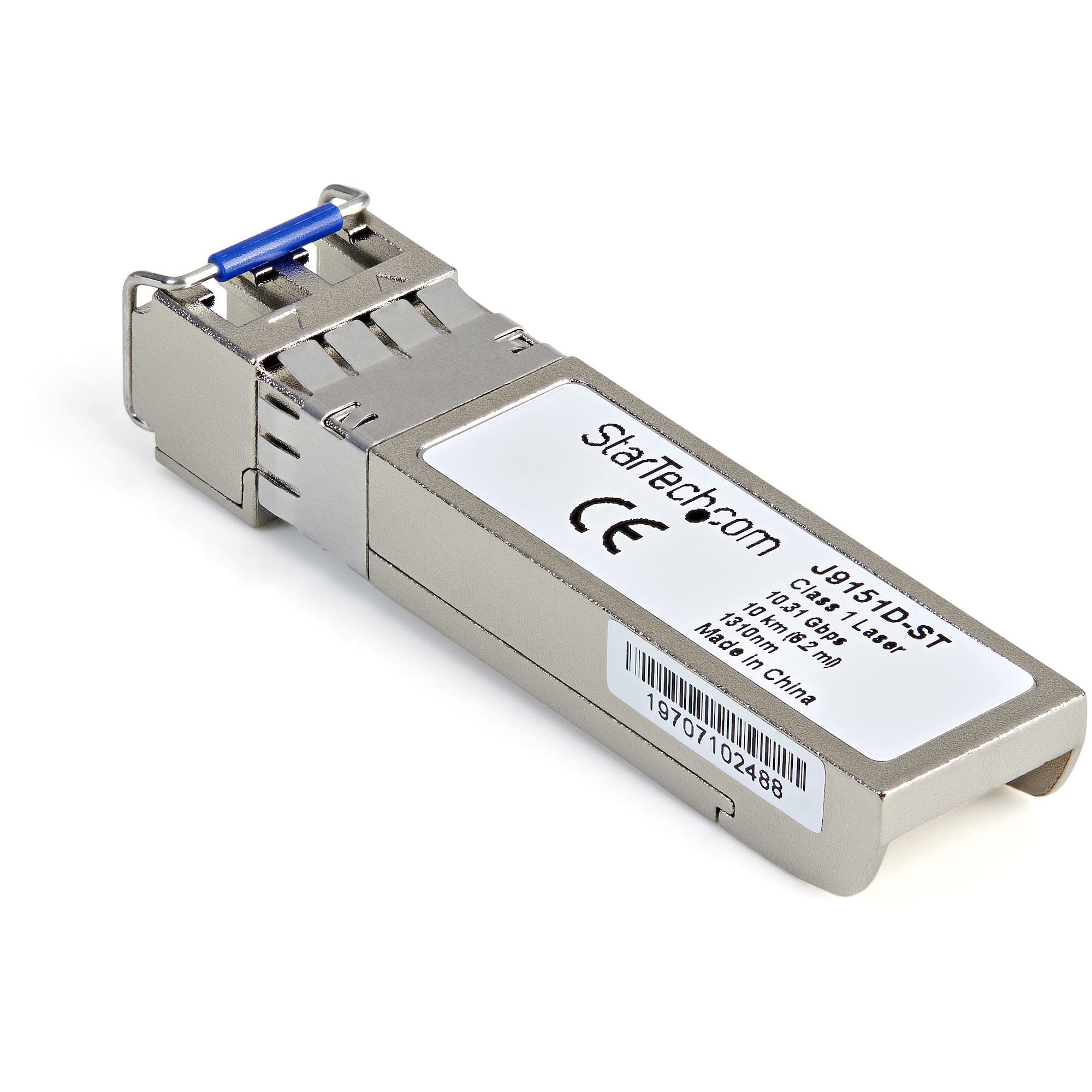 StarTech.com HPE J9151D Compatible SFP+ Module - 10GBASE-LR - 10GbE Single Mode (SMF) Fiber Optic Transceiver - 10GE Gigabit Ethernet SFP+ - LC 10km - 1310nm - DDM HPE 2540, 2920, 2930M (J9151D-ST)