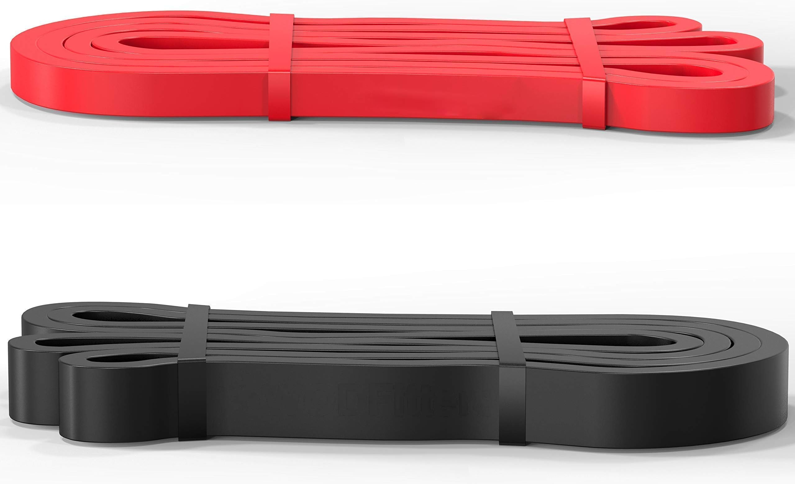 Shakequeen Pull Up Assistance Bands for Workout/Exercise - Powerlifting Band - Mobility Band - Heavy Duty Resistance Band - for Body Stretching, Powerlifting, Resistance Training, Single Band & Set