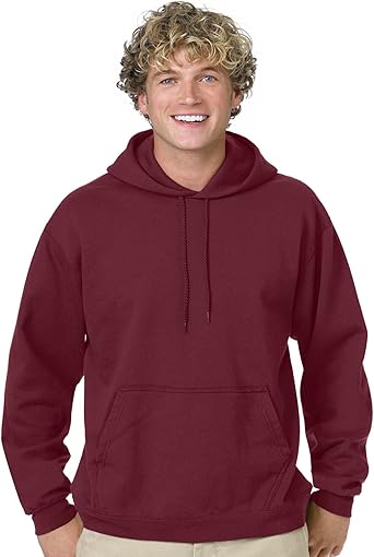 hanes maroon hoodie