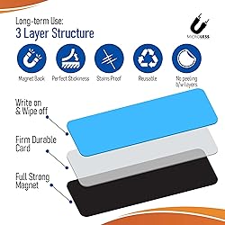 Microless Dry Erase Magnetic Label Full Colored 4.8