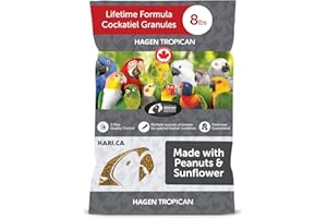 Tropican Lifetime Formula Cockatiel Granules, 8-Pound