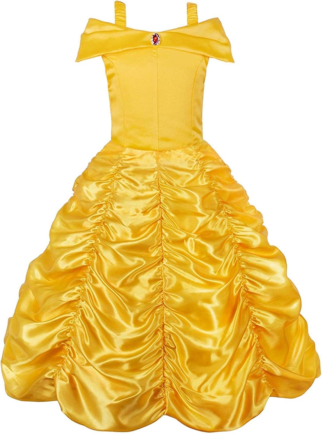 JerrisApparel Princess Dress Off Shoulder Layered Costume for Little Girl: Clothing