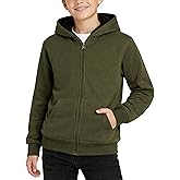 Coney Island Boys Hoodies - Cozy Soft Fleece Sherpa Lined Zip Up Hoodie Sweatshirt for Boys - Size Up for Ideal Fit
