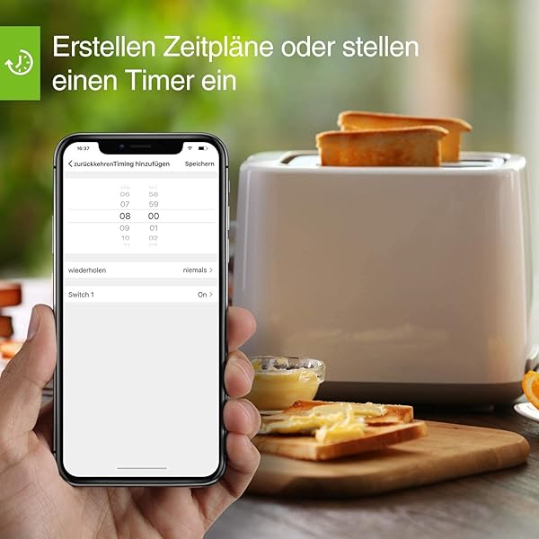 Wifi Enchufe Inteligente 16A 3680W Smart Plug Mini Gosund para Controlar Dispositivos Desde Cualquier Lugar Compatible con AlexaGoogle Home Temporizador Monitor de Energa 4 Pack