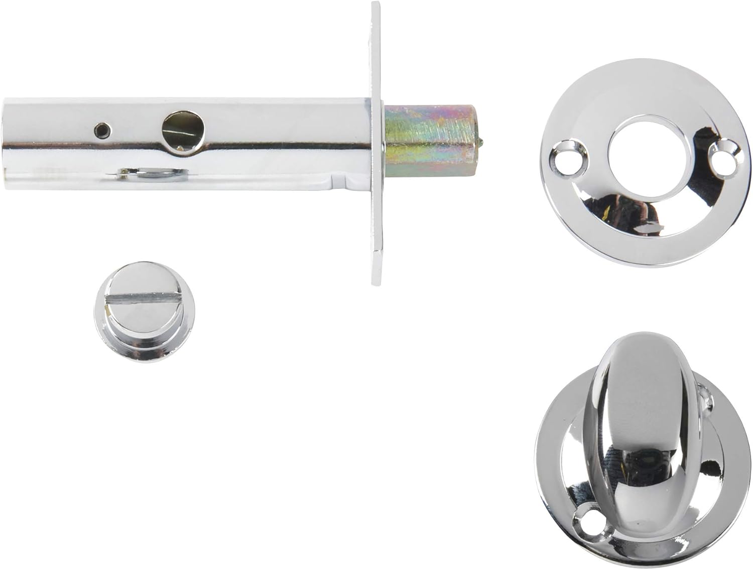 Yale PM44TCH Door Security Bolt with Thumbturn, Chrome Finish