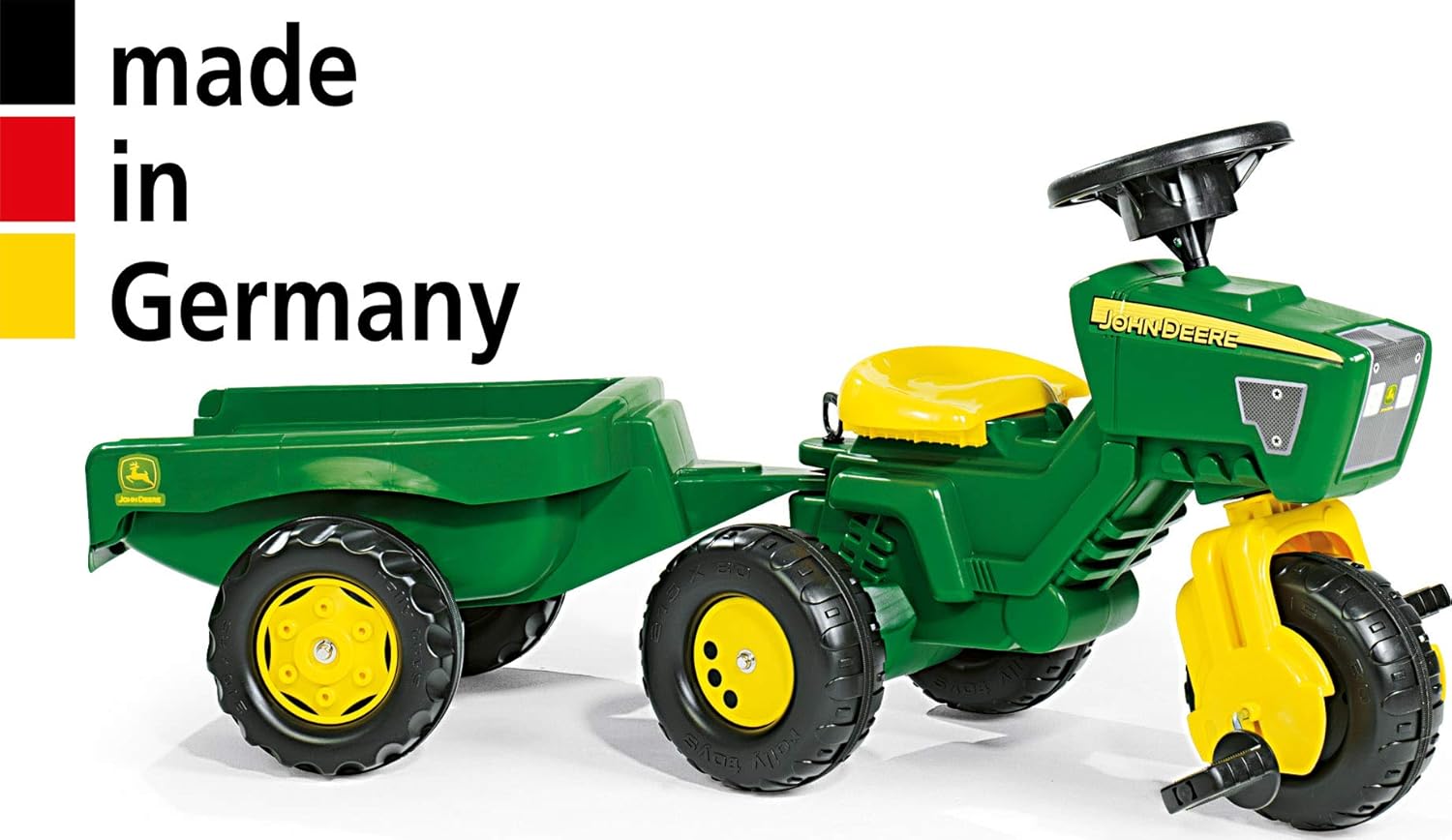 john deere tractor and trailer ride on