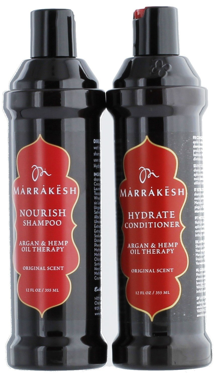 Marrakesh Hair Care Argan and Hemp Styling Oil, 2 Ounce