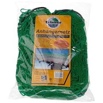 Anhängernetz 3x2m mit umlaufendem Gummiseil