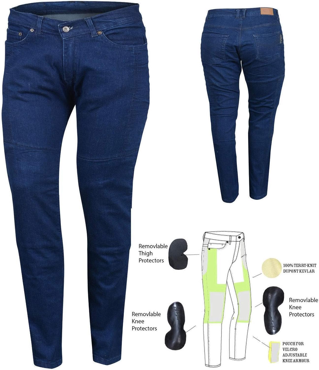 ladies stretch motorcycle jeans