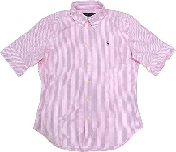 short sleeve button up polo ralph lauren