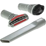 QualtexQUATLS197 Dyson Vacuum Cleaner Attachment Tool Kit, Plastic, Grey