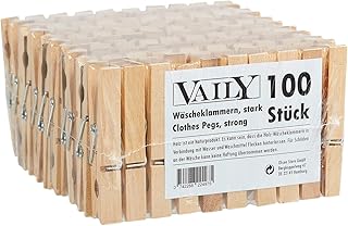 Vaily Wäscheklammern 100 Stück