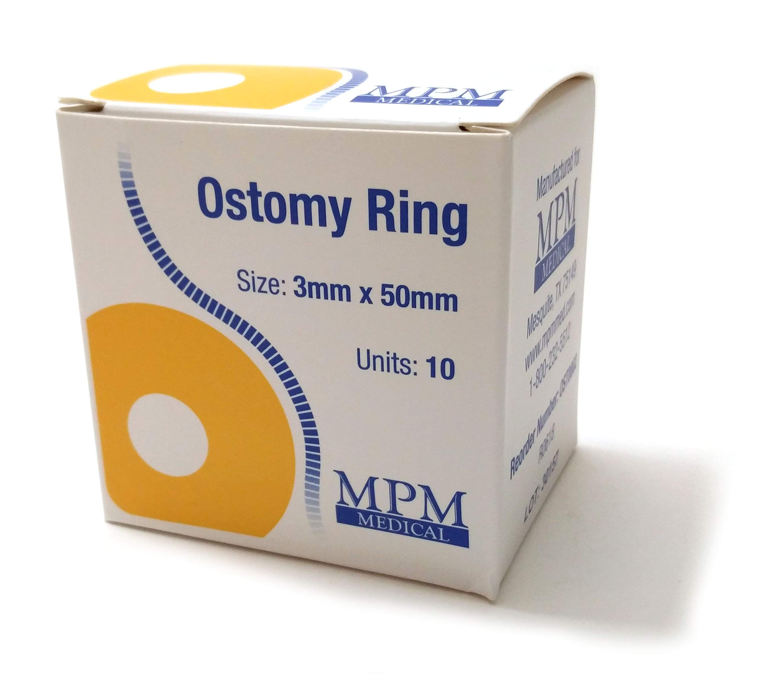 Ostomy Barrier Ring, 2" (50mm), Box of 10, by MPM Medical