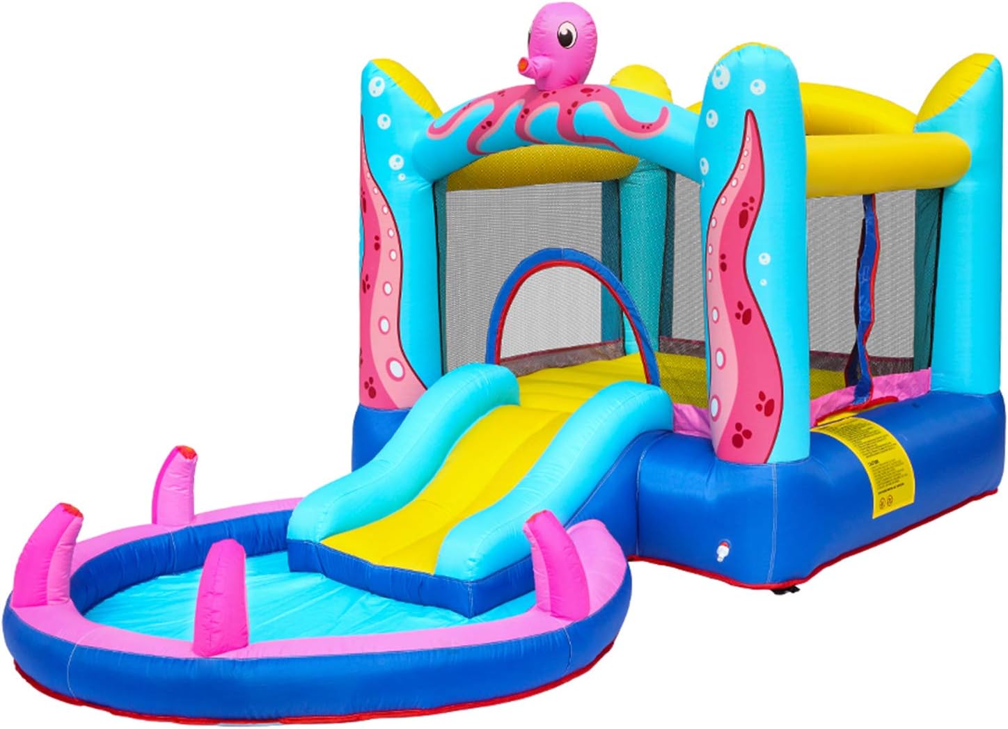 RSdfjLfjd Octopus Inflatable Bounce House,with Water